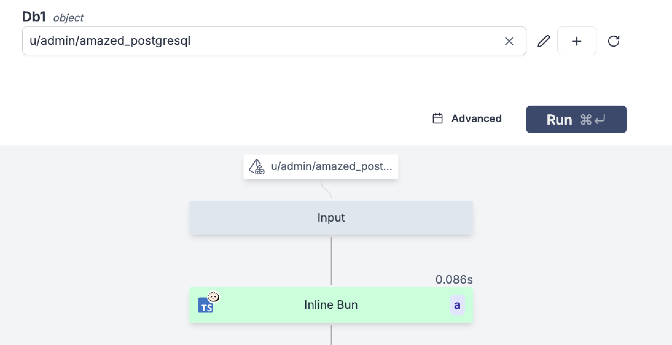 Flow input assets