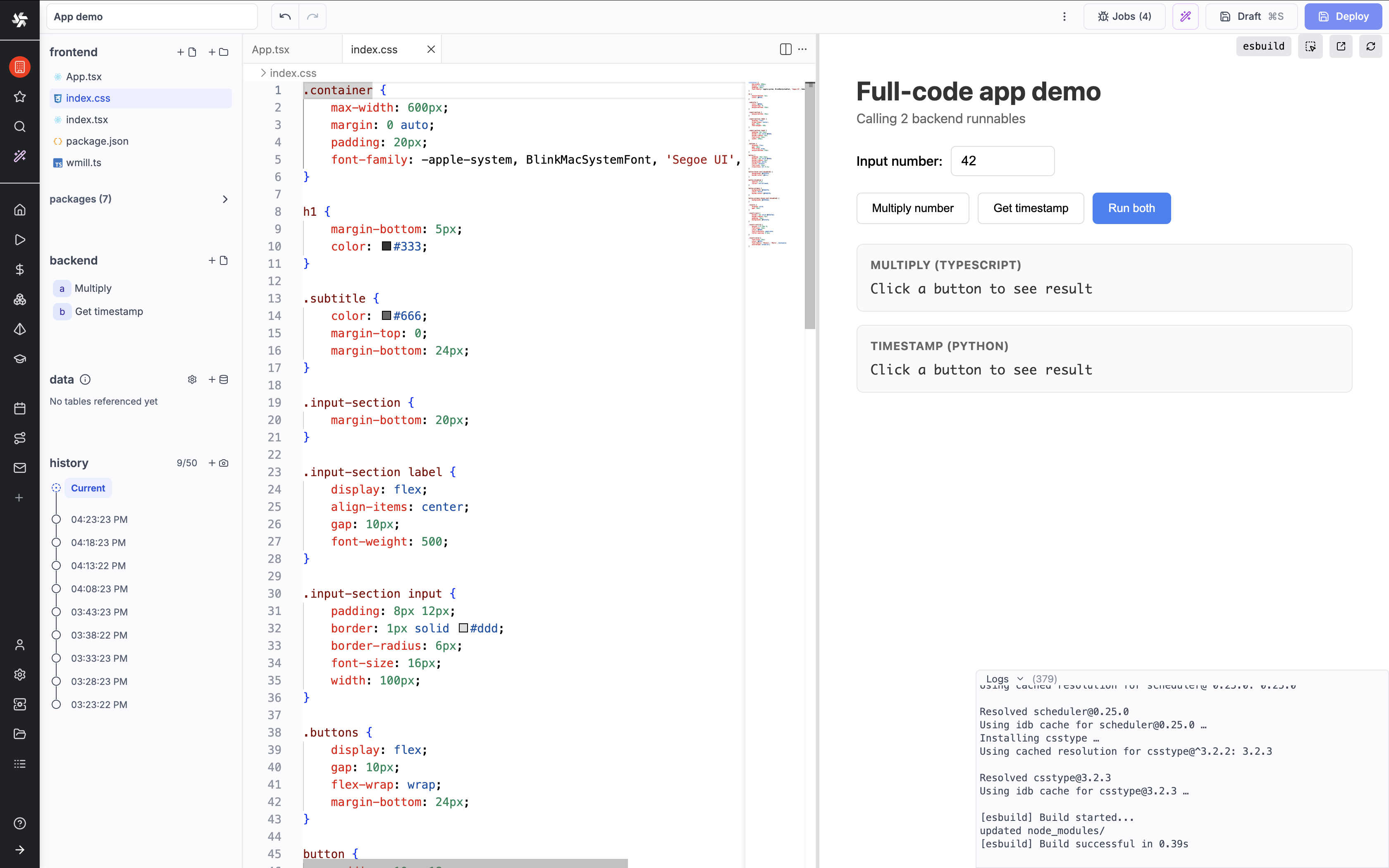 Index CSS